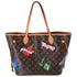 Louis Vuitton Neverfull MM Tote Monogram Travel Stickers Limited Edition